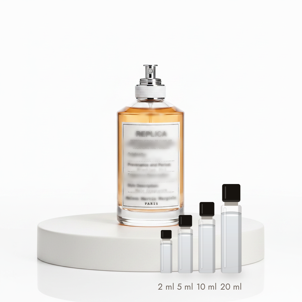 Maison Margiela Jazz Club – Abfüllungen in 2, 5, 10 und 20 ml vor dem Flakon
