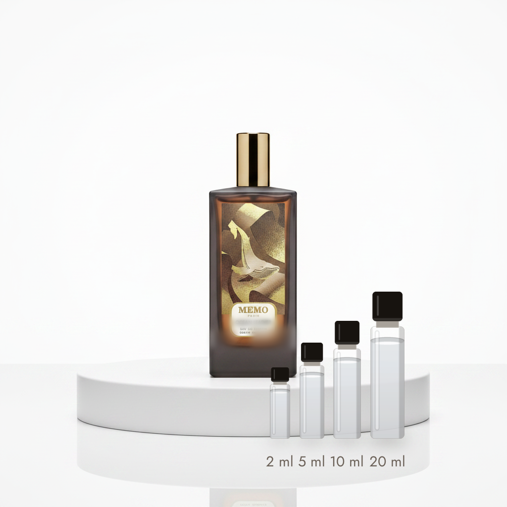 Memo Paris Ocean Leather – Abfüllungen in 2, 5, 10 und 20 ml vor dem Flakon