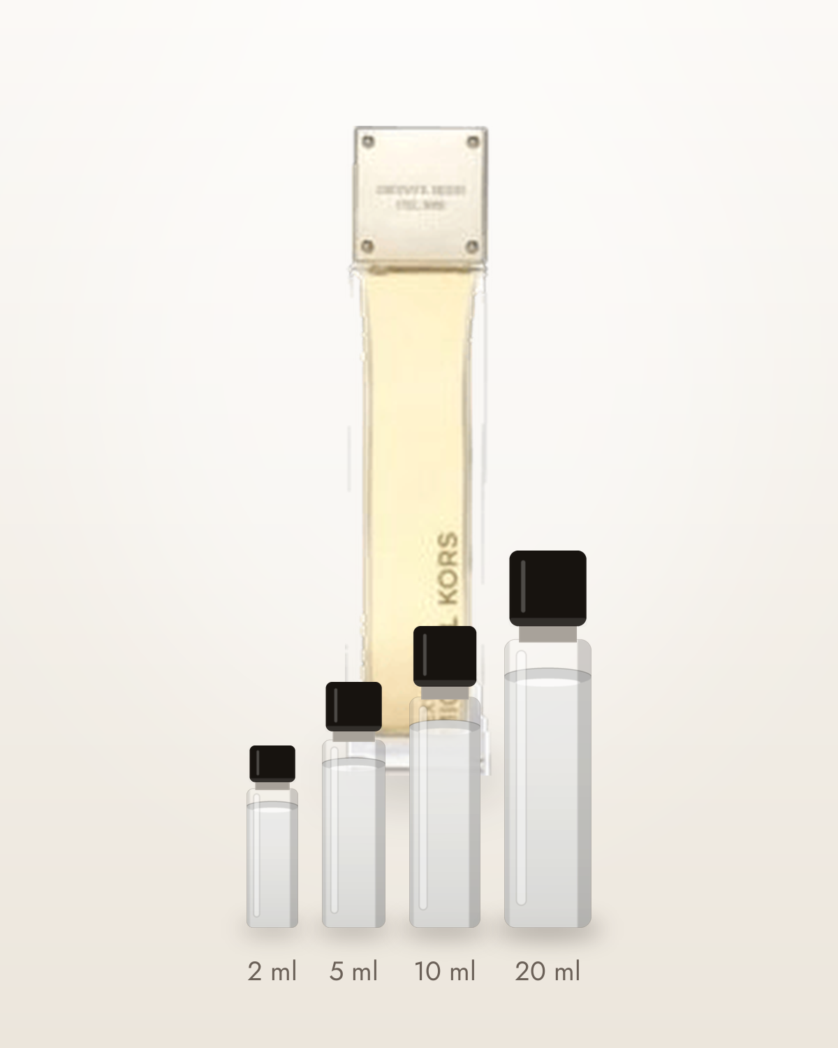 Michael Kors Sexy Amber – Abfüllungen in 2, 5, 10 und 20 ml vor dem Flakon