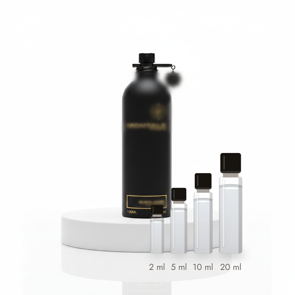 Montale Black Oud – Abfüllungen in 2, 5, 10 und 20 ml vor dem Flakon