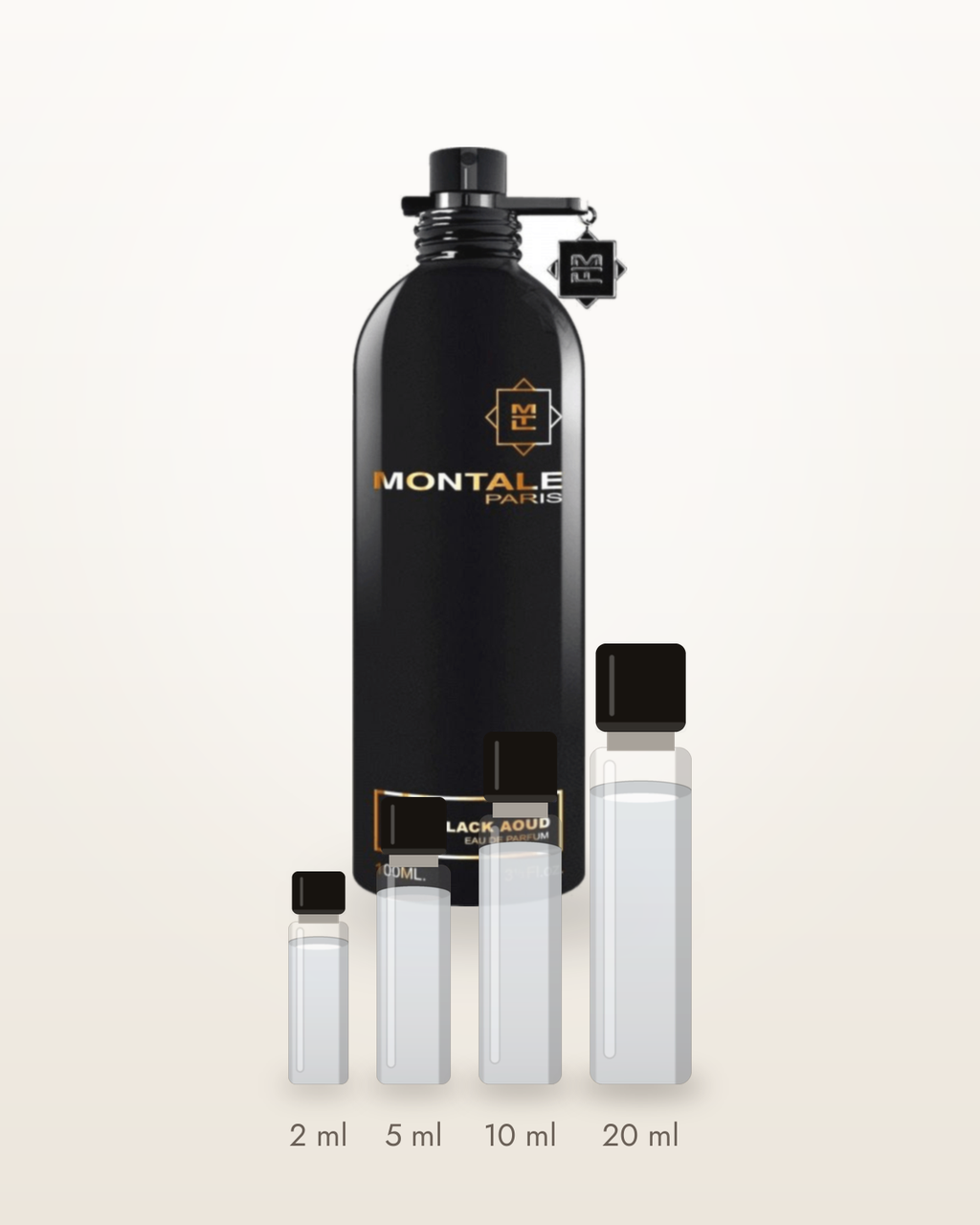Montale Black Oud – Abfüllungen in 2, 5, 10 und 20 ml vor dem Originalflakon