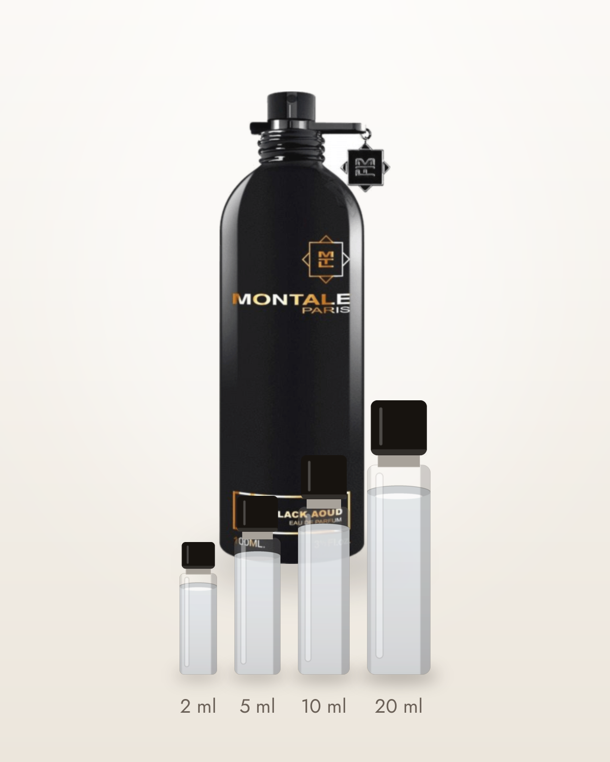 Montale Black Oud – Abfüllungen in 2, 5, 10 und 20 ml vor dem Originalflakon