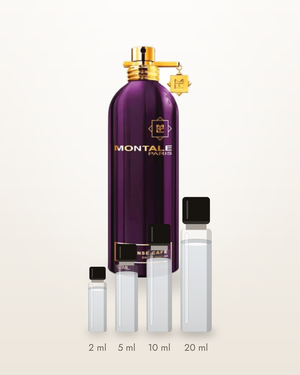 Montale Intense Cafe – Abfüllungen in 2, 5, 10 und 20 ml vor dem Originalflakon