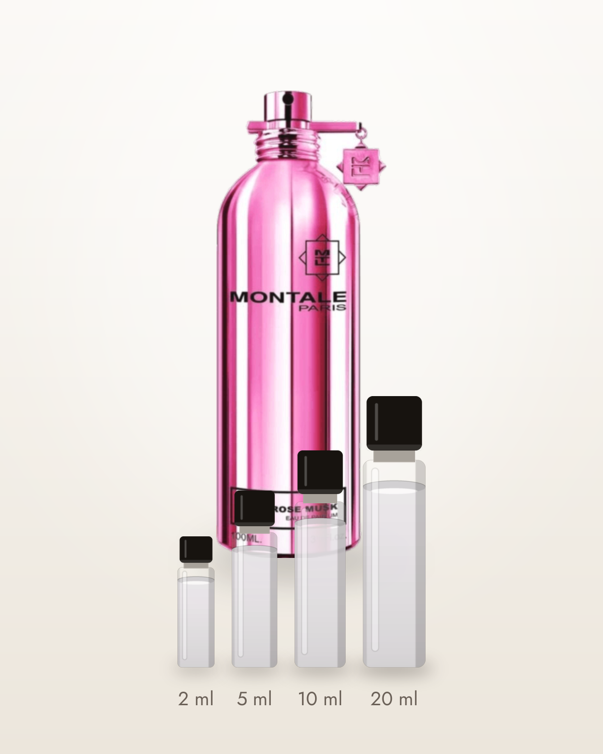 Montale Roses Musk – Abfüllungen in 2, 5, 10 und 20 ml vor dem Flakon
