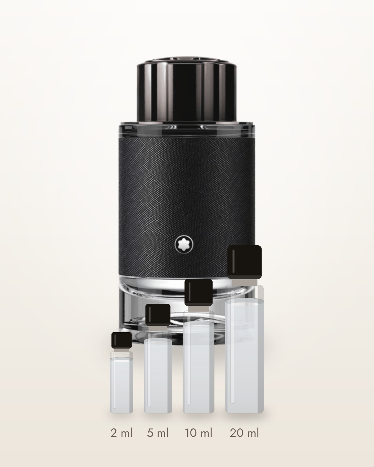 Montblanc Explorer – Abfüllungen in 2, 5, 10 und 20 ml vor dem Flakon