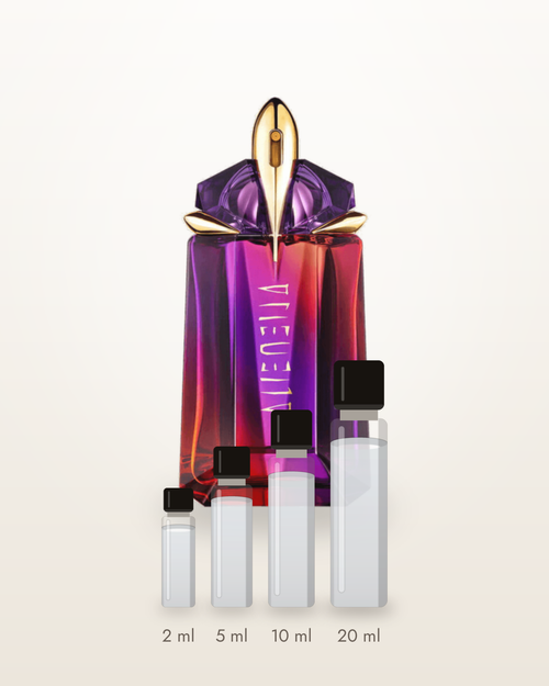 Mugler Alien Hypersense – Abfüllungen in 2, 5, 10 und 20 ml vor dem Flakon