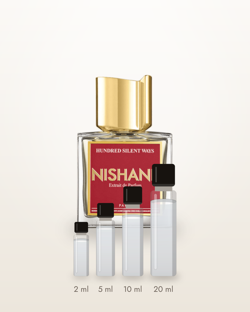 Nishane Hundred Silent Ways – Abfüllungen in 2, 5, 10 und 20 ml vor dem Originalflakon