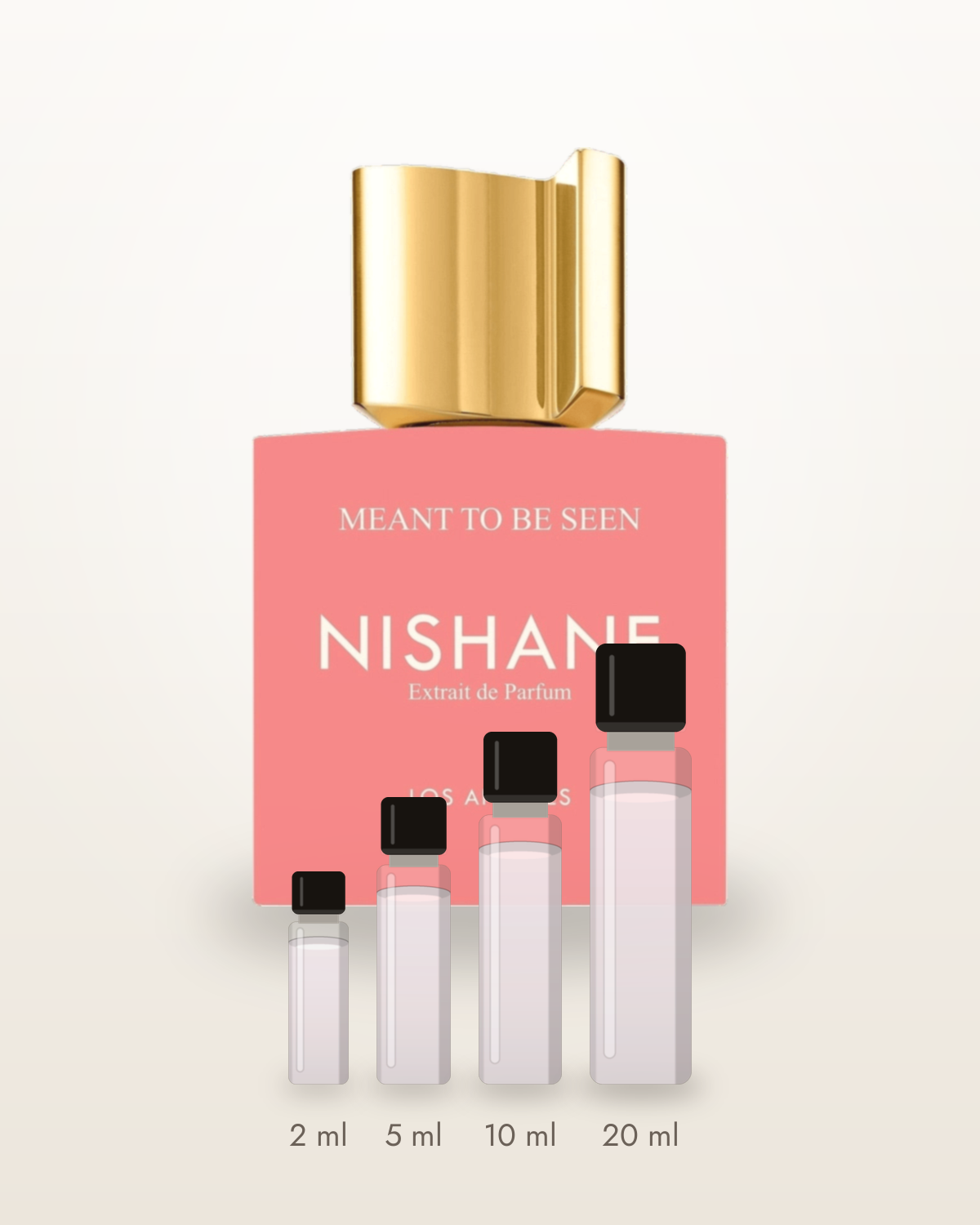 Nishane Meant To Be Seen – Abfüllungen in 2, 5, 10 und 20 ml vor dem Flakon