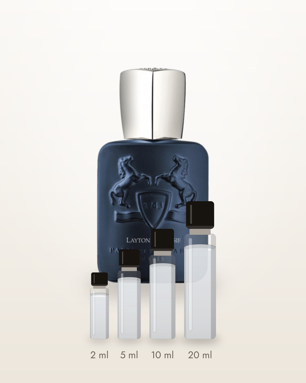 Parfums de Marly Layton Exklusif – Abfüllungen in 2, 5, 10 und 20 ml vor dem Originalflakon