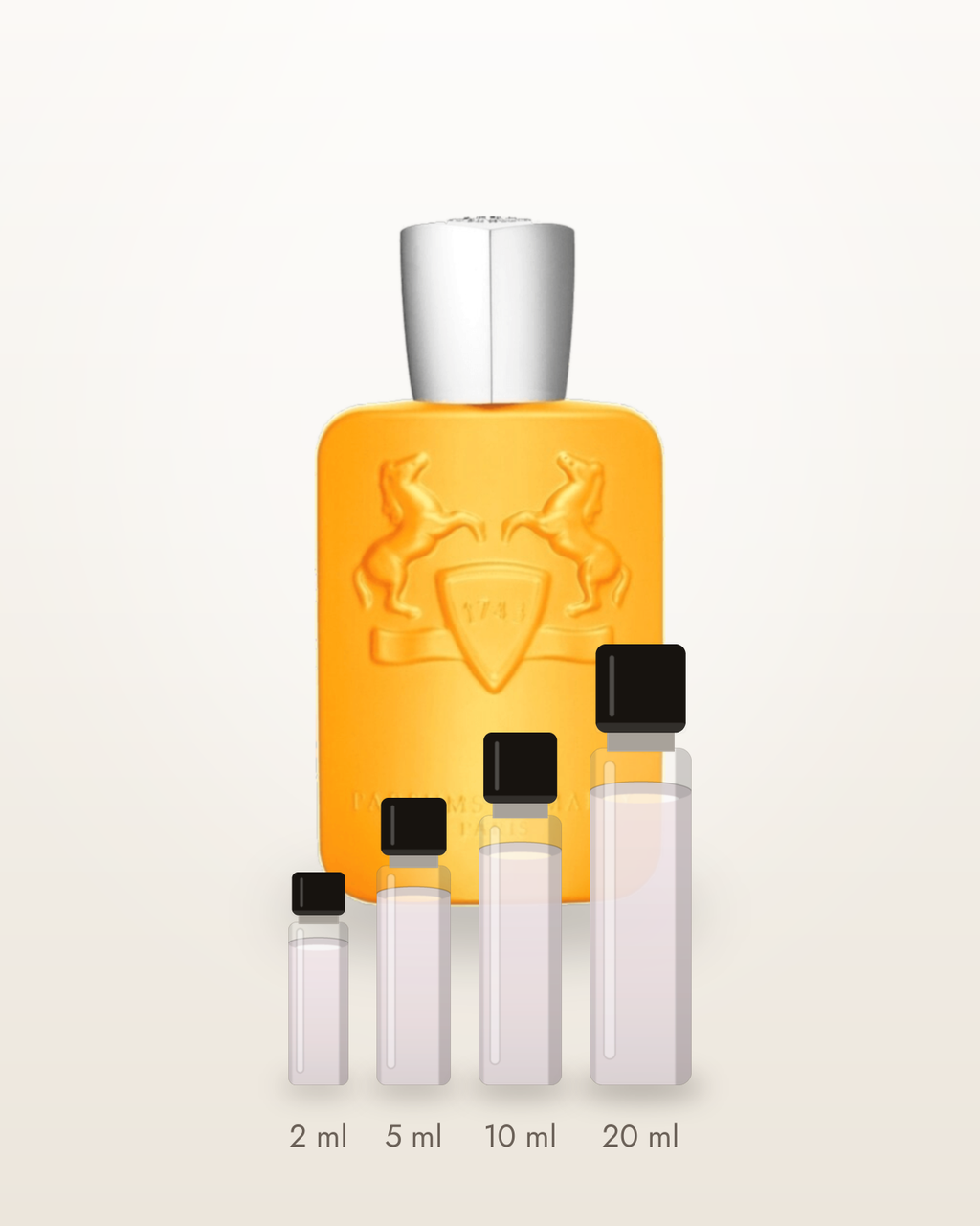 Parfums de Marly Perseus – Abfüllungen in 2, 5, 10 und 20 ml vor dem Originalflakon