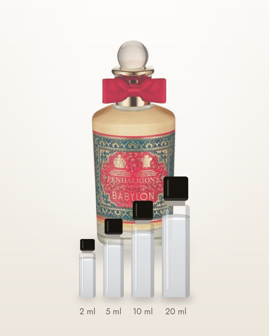 Penhaligon's Babylon – Abfüllungen in 2, 5, 10 und 20 ml vor dem Originalflakon