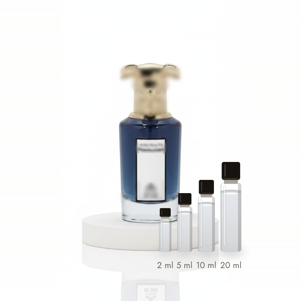 Penhaligon's The Blazing Mr Sam – Abfüllungen in 2, 5, 10 und 20 ml vor dem Flakon