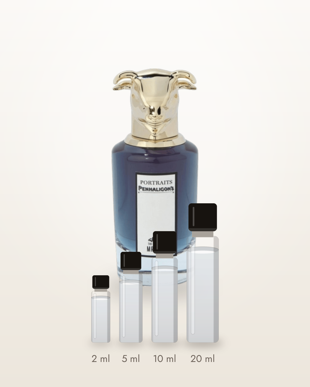 Penhaligon's The Blazing Mr Sam – Abfüllungen in 2, 5, 10 und 20 ml vor dem Originalflakon