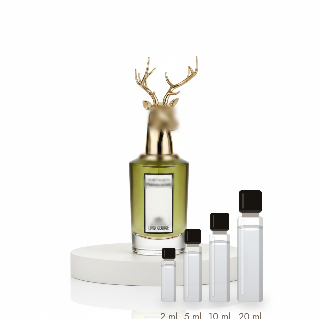 Penhaligon's Tragedy of Lord George – Abfüllungen in 2, 5, 10 und 20 ml vor dem Flakon