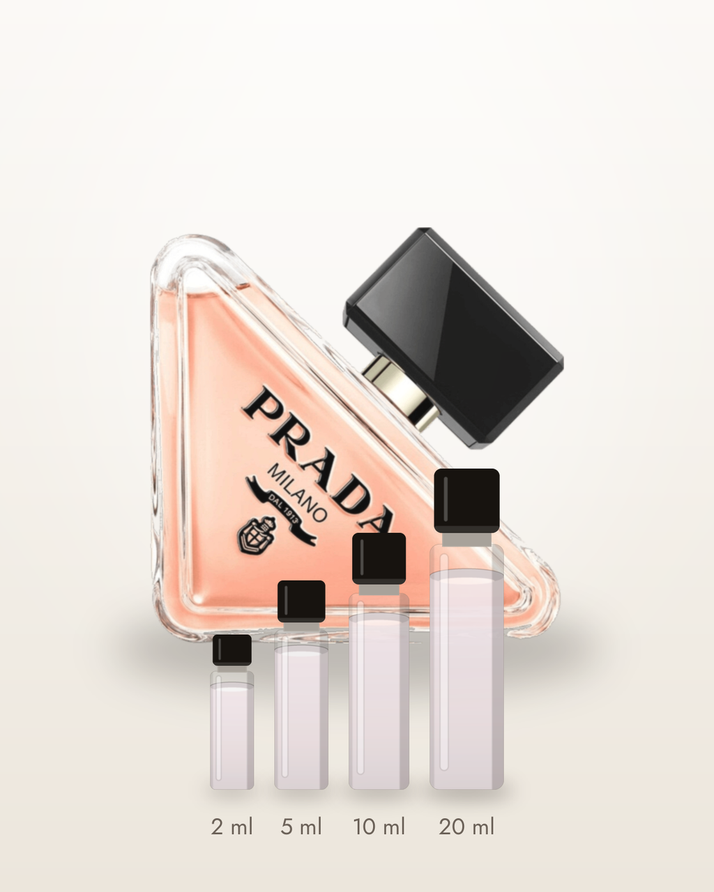 Prada Paradoxe – Abfüllungen in 2, 5, 10 und 20 ml vor dem Flakon