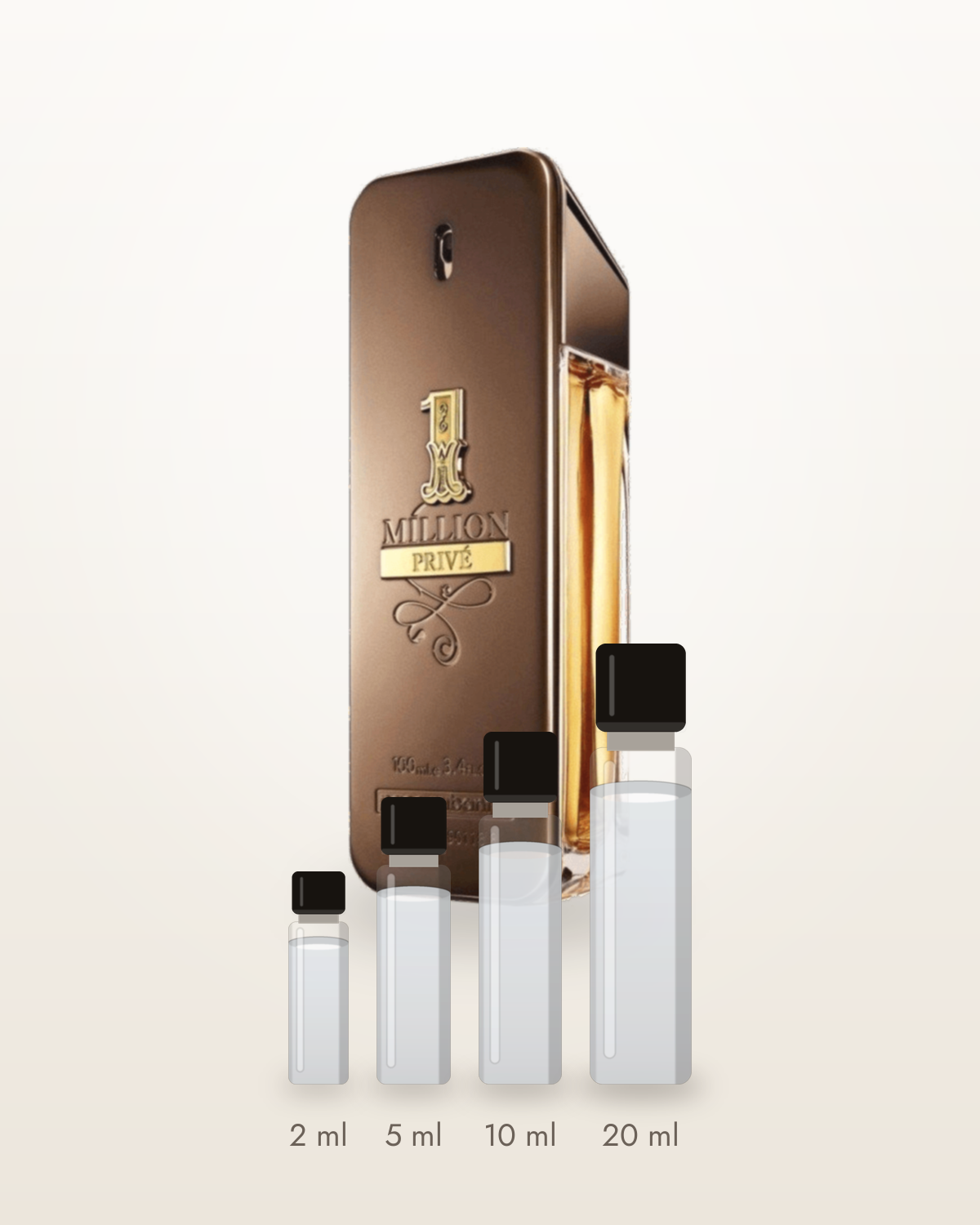 Rabanne 1 Million Privé – Abfüllungen in 2, 5, 10 und 20 ml vor dem Flakon