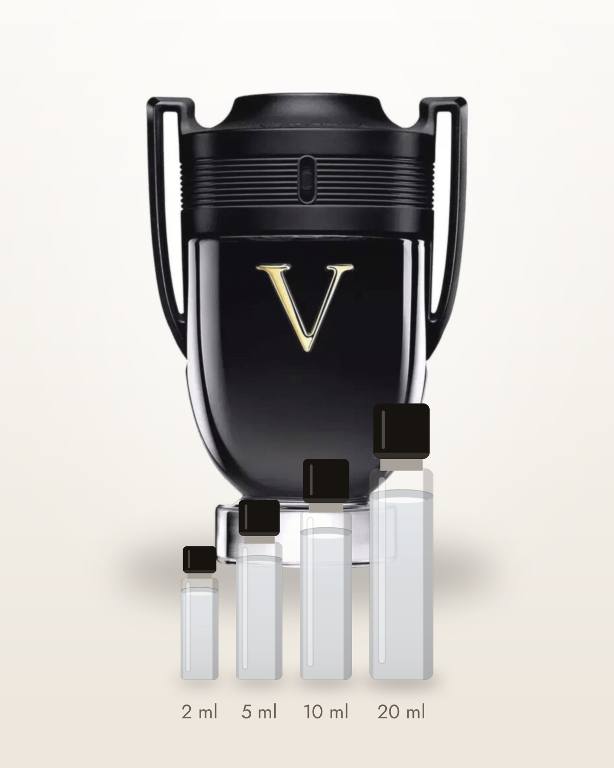 Rabanne Invictus Victory – Abfüllungen in 2, 5, 10 und 20 ml vor dem Flakon