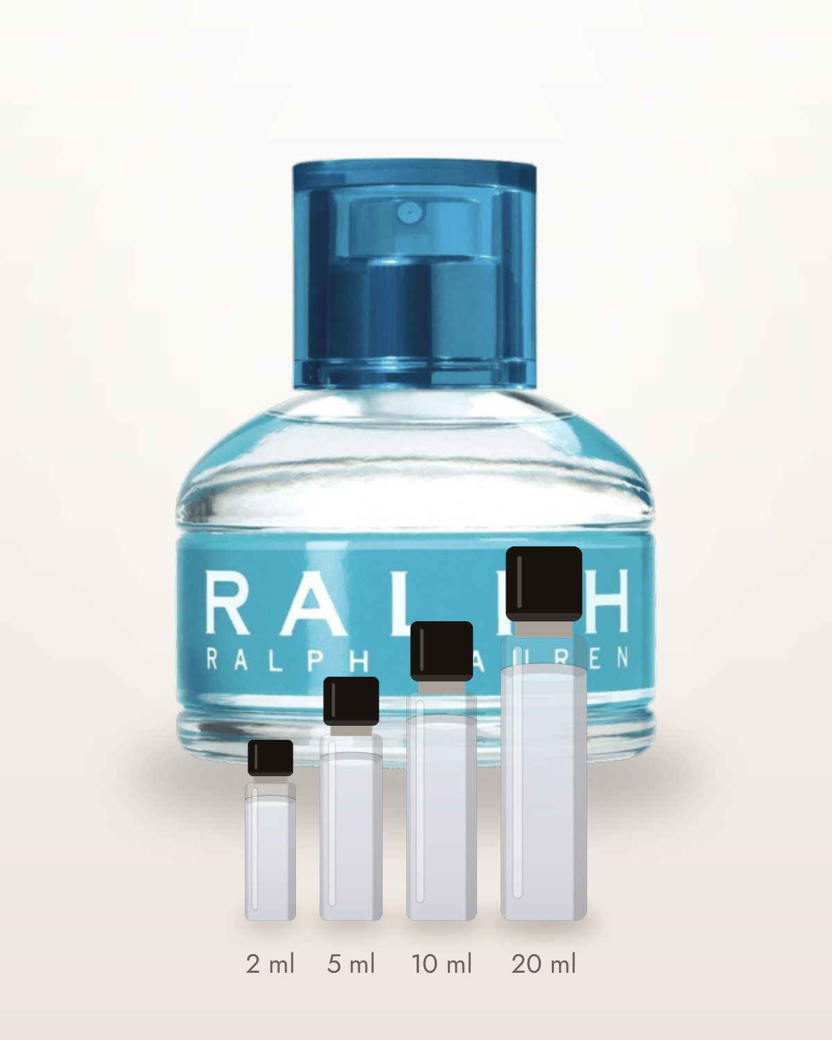 Ralph Lauren Ralph – Abfüllungen in 2, 5, 10 und 20 ml vor dem Flakon