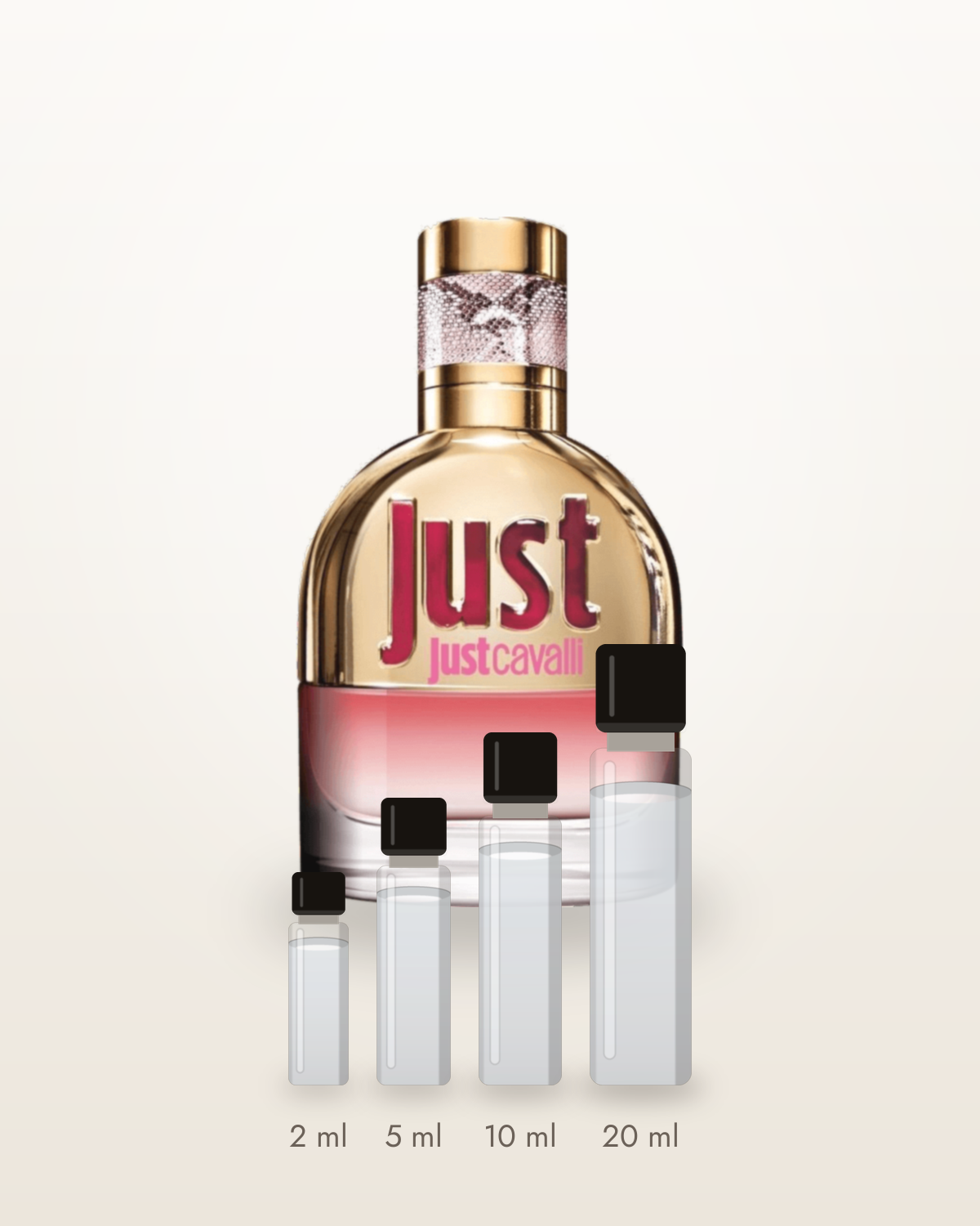 Roberto Cavalli Just Cavalli – Abfüllungen in 2, 5, 10 und 20 ml vor dem Flakon
