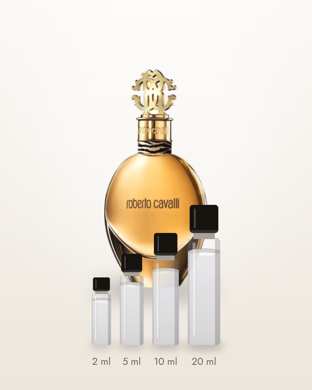 Roberto Cavalli Roberto Cavalli – Abfüllungen in 2, 5, 10 und 20 ml vor dem Flakon