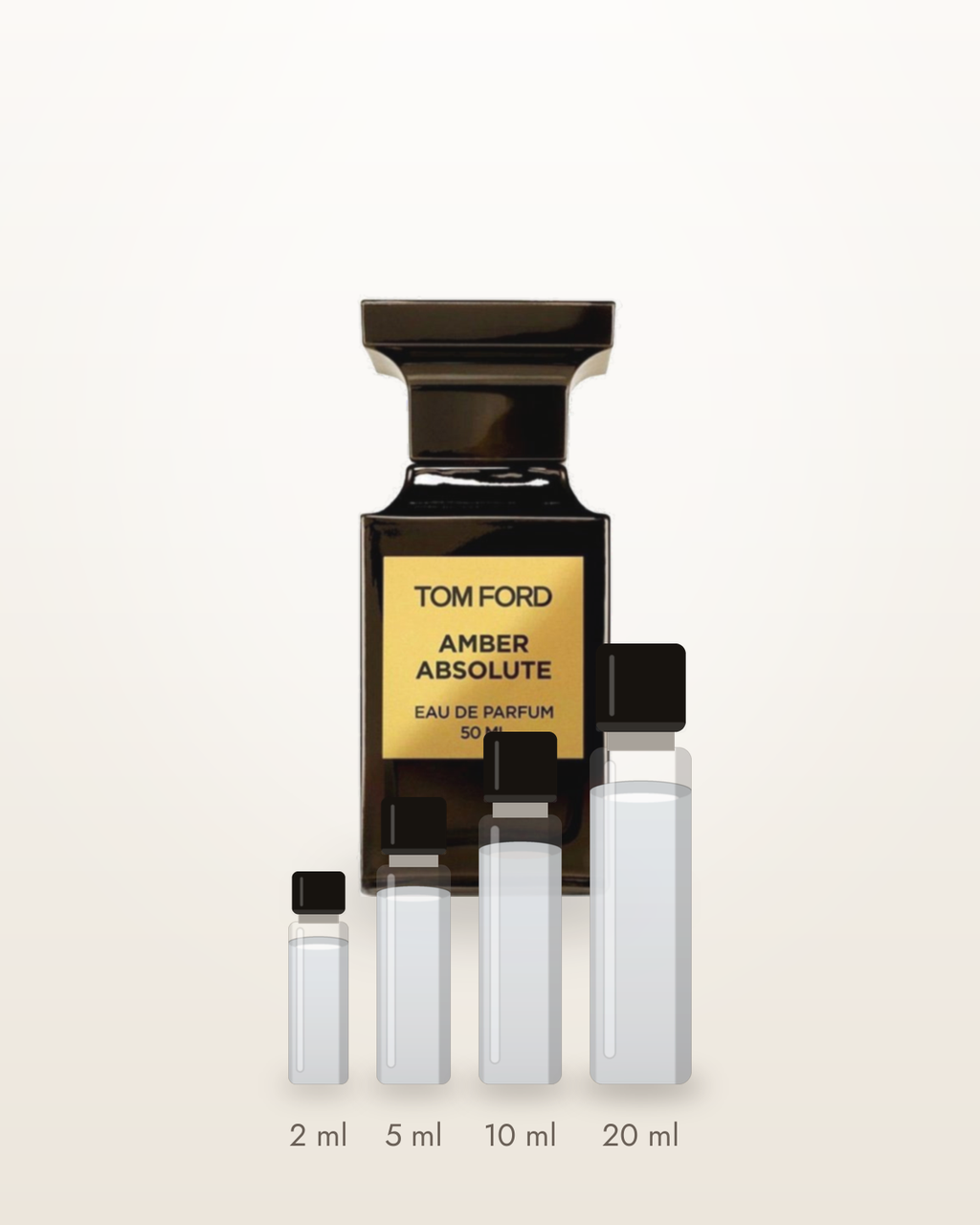 Tom Ford Amber Absolute – Abfüllungen in 2, 5, 10 und 20 ml vor dem Originalflakon