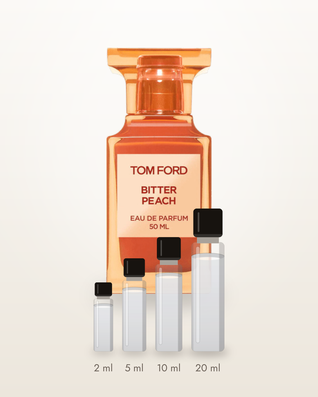Tom Ford Bitter Peach – Abfüllungen in 2, 5, 10 und 20 ml vor dem Originalflakon