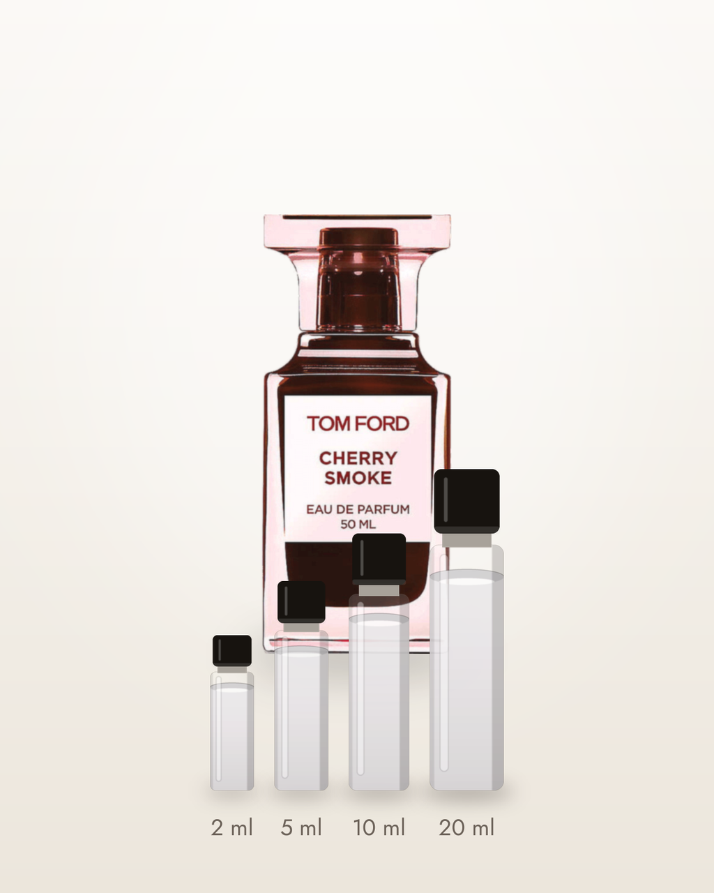 Tom Ford Cherry Smoke – Abfüllungen in 2, 5, 10 und 20 ml vor dem Originalflakon