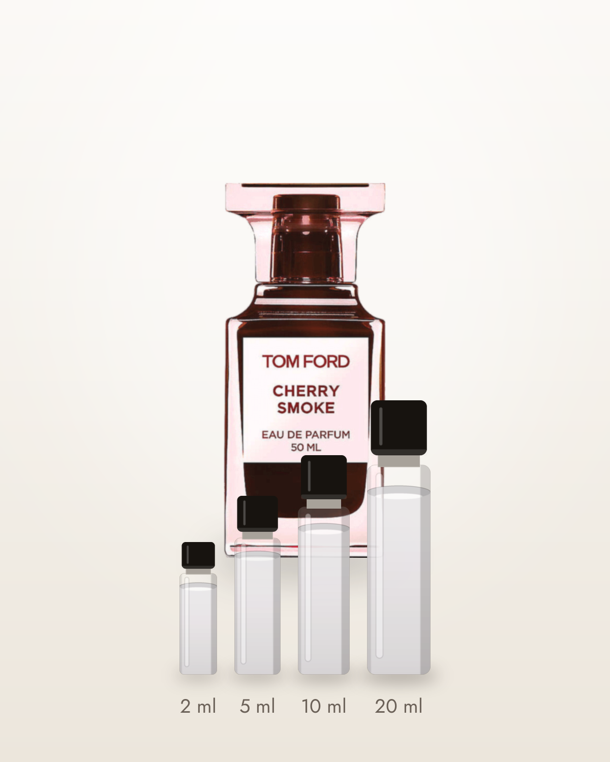 Tom Ford Cherry Smoke – Abfüllungen in 2, 5, 10 und 20 ml vor dem Originalflakon