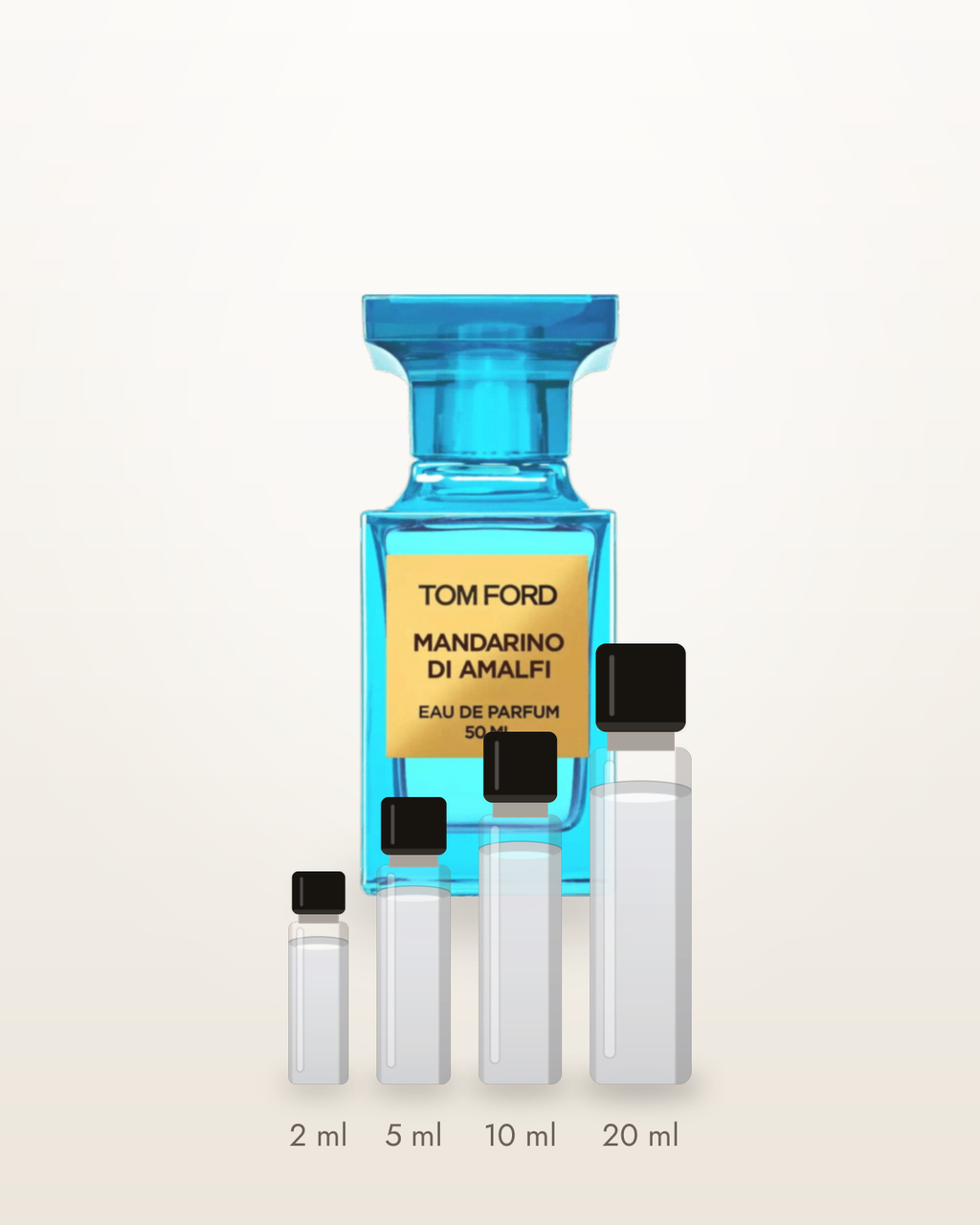 Tom Ford Mandarino di Amalfi – Abfüllungen in 2, 5, 10 und 20 ml vor dem Originalflakon