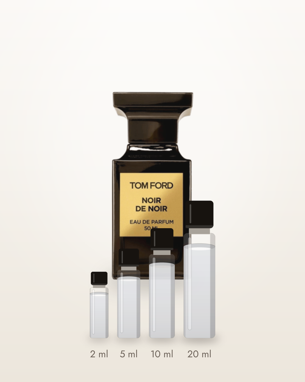 Tom Ford Noir de Noir – Abfüllungen in 2, 5, 10 und 20 ml vor dem Originalflakon