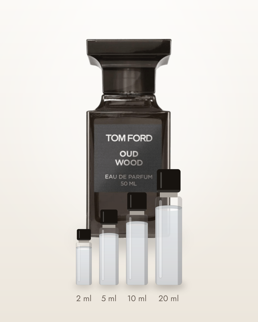 Tom Ford Oud Wood – Abfüllungen in 2, 5, 10 und 20 ml vor dem Originalflakon