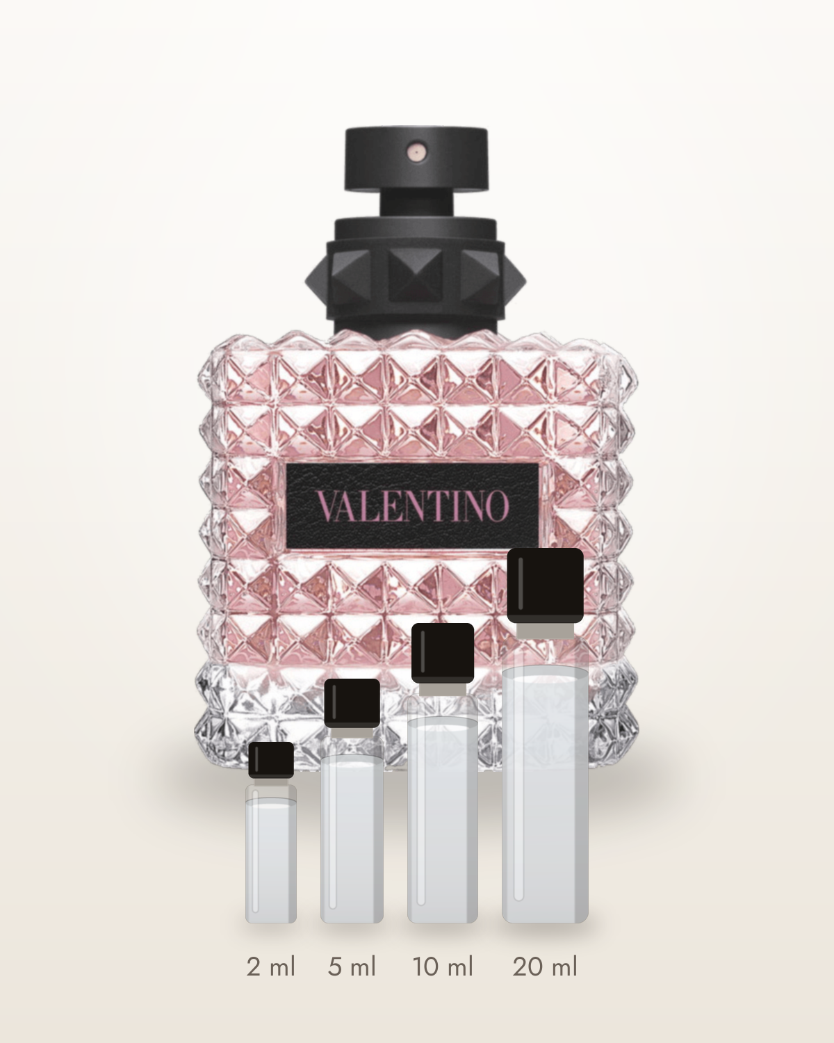 Valentino Donna Born in Roma – Abfüllungen in 2, 5, 10 und 20 ml vor dem Flakon