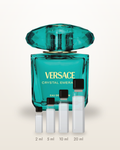 Versace Crystal Emerald – Abfüllungen in 2, 5, 10 und 20 ml vor dem Flakon