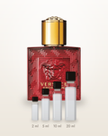 Versace Eros Flame – Abfüllungen in 2, 5, 10 und 20 ml vor dem Flakon