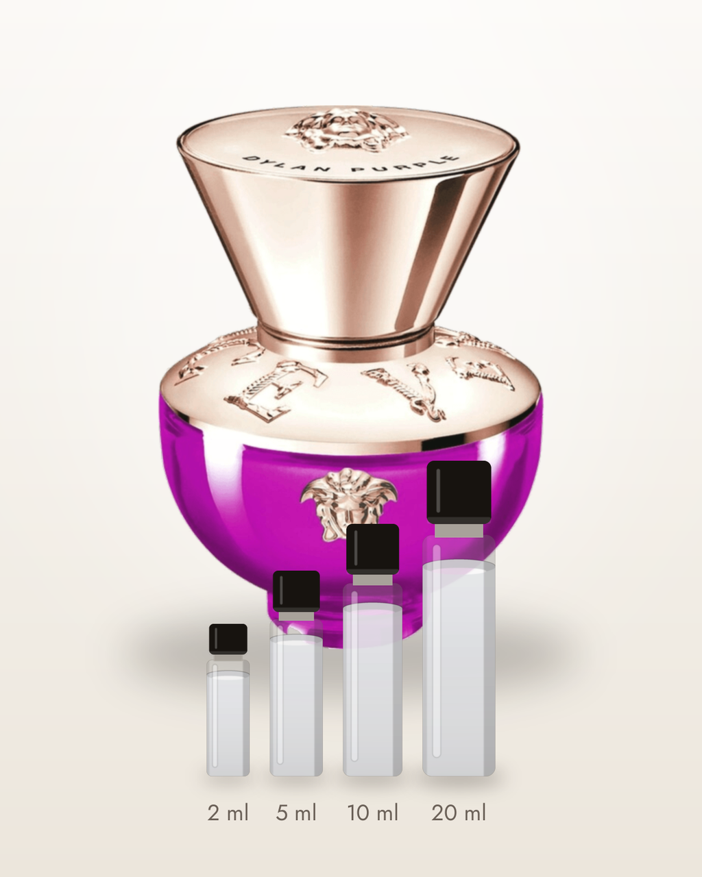 Versace Versace pour Femme Dylan Purple – Abfüllungen in 2, 5, 10 und 20 ml vor dem Flakon