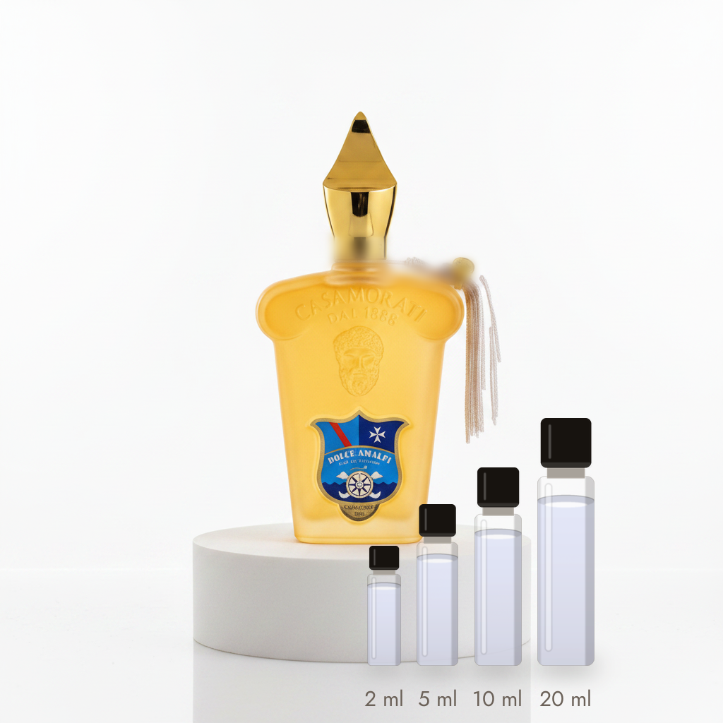 Xerjoff Casamorati - Dolce Amalfi – Abfüllungen in 2, 5, 10 und 20 ml vor dem Flakon
