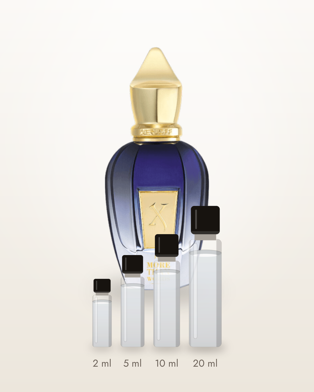 Xerjoff More Than Words – Abfüllungen in 2, 5, 10 und 20 ml vor dem Originalflakon