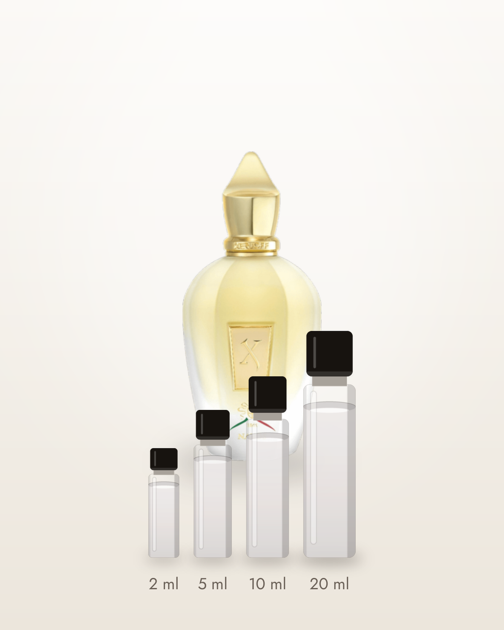 Xerjoff Naxos – Abfüllungen in 2, 5, 10 und 20 ml vor dem Originalflakon