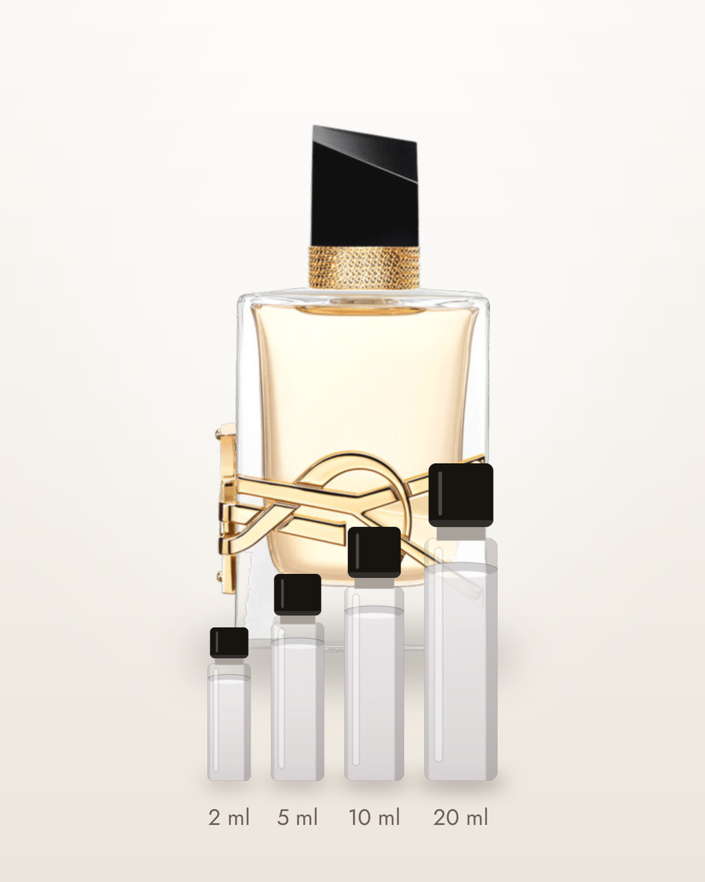 Yves Saint Laurent Libre Woman – Abfüllungen in 2, 5, 10 und 20 ml vor dem Originalflakon