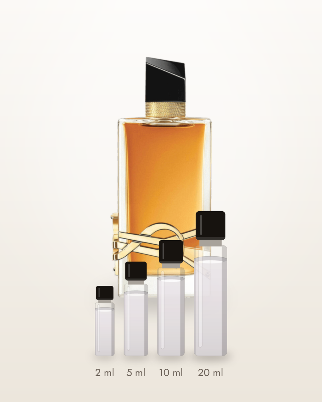 Yves Saint Laurent Libre – Abfüllungen in 2, 5, 10 und 20 ml vor dem Flakon